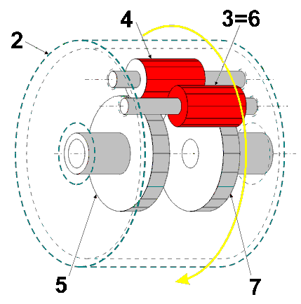 Boxed spur gear differential